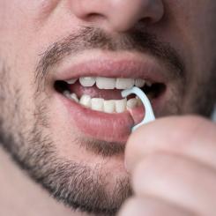 Флосс-зубочистки Fesco Ultra Dental Floss Picks 40 шт. Фото 3