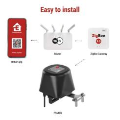 Шаровый кран EMOS P5640S ZigBee Фото 9