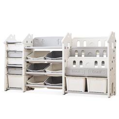 Детский стеллаж Mealux Line White Фото