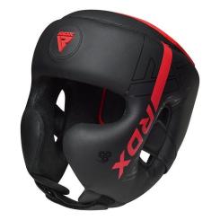 Боксерский шлем RDX F6 Kara Matte Red S Фото 2