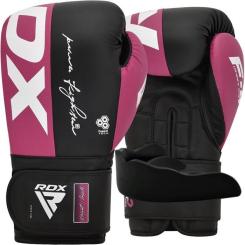 Боксерские перчатки RDX REX F4 Pink/Black-10 унцій Фото