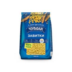 Макароны Чумак Завитки 400 г Фото