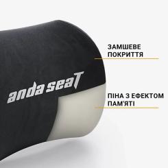 Подушка для кресла Anda Seat Novis Head Pillow Black Фото 1