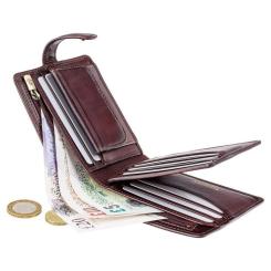 Кошелек Visconti TSC42 Arezzo с RFID Brown Фото 3