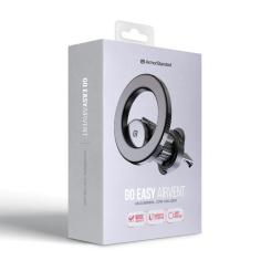 Универсальный автодержатель Armorstandart GoEasy Airvent magnetic Black Фото 1