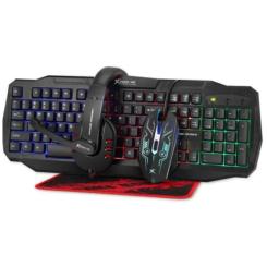 Комплект Xtrike ME CM-406 USB Black Фото