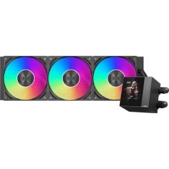 Система жидкостного охлаждения PcCooler DC360 Pro ARGB Display BK Фото 1