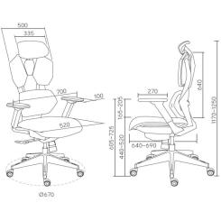 Кресло игровое GamePro GCM140B Black GCM140B Фото 7