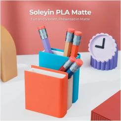 Пластик для 3D-принтера Creality Soleyin matte 1кг, 1.75мм, gray Фото 1