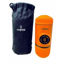 Кофеварка кемпинговая Wacaco Nanopresso помаранчева Фото 3