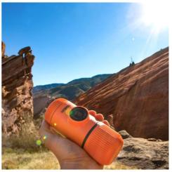 Кофеварка кемпинговая Wacaco Nanopresso помаранчева Фото 5