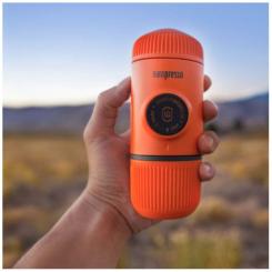 Кофеварка кемпинговая Wacaco Nanopresso помаранчева Фото 6