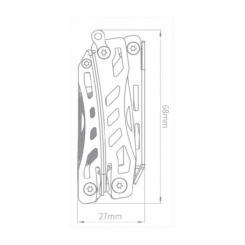 Мультитул NexTool Flagship Pro чорний Фото 2