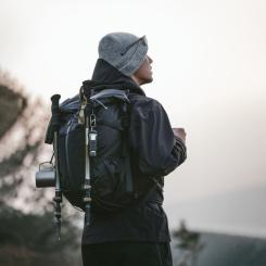 Рюкзак туристический Naturehike CNK2300016, 30+5 л, чорний Фото 2