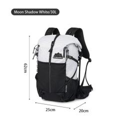 Рюкзак туристический Naturehike CNK2300016, 30+5 л, чорний Фото 7