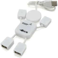 Концентратор Voltronic USB 2.0 to 4xUSB man OEM Фото