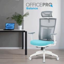 Офисное кресло OfficePro Balance OC550-W-DG-BL Фото 2