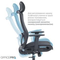 Офисное кресло OfficePro Wave OC670-B-B-B Фото 9