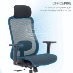 Офисное кресло OfficePro Wave OC670-B-B-B Фото 2