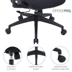 Офисное кресло OfficePro Wave OC670-B-B-B Фото 8