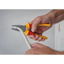 Плоскогубцы Bosch Professional, комбіновані, 180 мм, VDE Фото 1