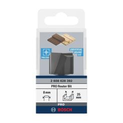 Фреза Bosch Professional пазова, Std, S8, D25, L20 Фото 1