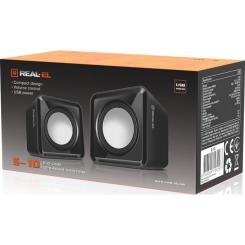 Акустическая система REAL-EL S-10 USB Black Фото 9