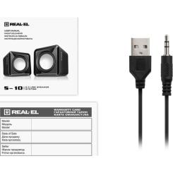 Акустическая система REAL-EL S-10 USB Black Фото 8