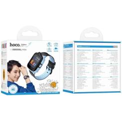 Смарт-часы HOCO Y104 4G children phone-watch Blue Фото 2