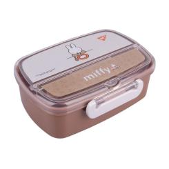 Ланч-бокс детский Yes Miffy 750 мл з приладдям Фото