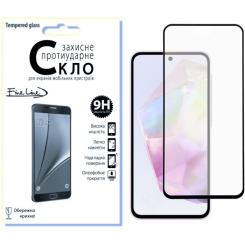 Стекло защитное Fine Line Samsung Galaxy A35 Black Фото