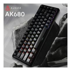 Клавиатура Ajazz AK680 MAX Magnetic Switch RGB USB Black Фото 4