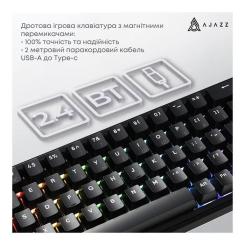 Клавиатура Ajazz AK680 MAX Magnetic Switch RGB USB Black Фото 6