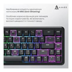 Клавиатура Ajazz AK680 MAX Magnetic Switch RGB USB Black Фото 8