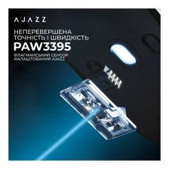 Мышка Ajazz AJ159PRO Wireless/Bluetooth/USB Charging Dock Whit Фото 5