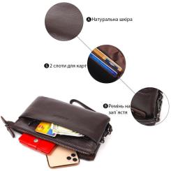 Сумка Canpellini Из натуральной кожи Коричневая Фото 3