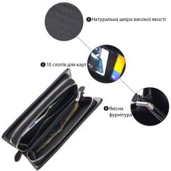 Сумка Canpellini Из натуральной кожи Черная Фото 3