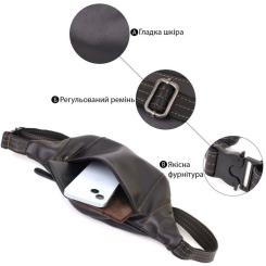 Сумка Shvigel Из натуральной кожи Черная Фото 3