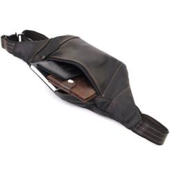 Сумка Shvigel Из натуральной кожи Черная Фото 6