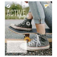Тетрадь Yes Active lifestyle А5 48 аркушів клітинка Фото 4