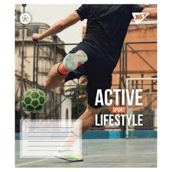 Тетрадь Yes Active lifestyle А5 48 аркушів клітинка Фото 5