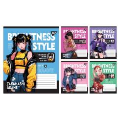 Тетрадь Yes Brightness style А5 48 листов линия Фото