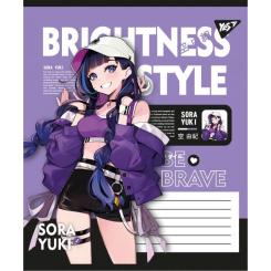 Тетрадь Yes Brightness style А5 48 листов линия Фото 3