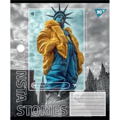 Тетрадь Yes Insta Storys А5 36 аркушів клітинка Фото 1