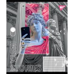 Тетрадь Yes Insta Storys А5 36 аркушів клітинка Фото 5