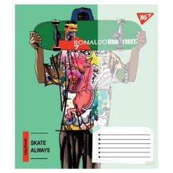 Тетрадь Yes Skate is always А5 48 аркушів клітинка Фото 3