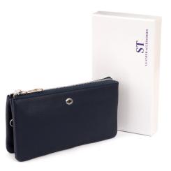 Кошелек ST Leather Синий Фото 6