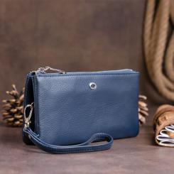 Кошелек ST Leather Синий Фото 7