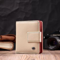 Кошелек ST Leather З натуральної шкіри Білий Фото 8
