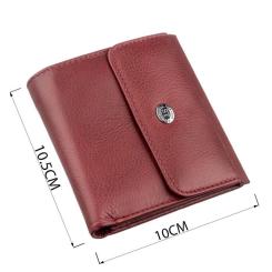 Кошелек ST Leather Бордовый Фото 2